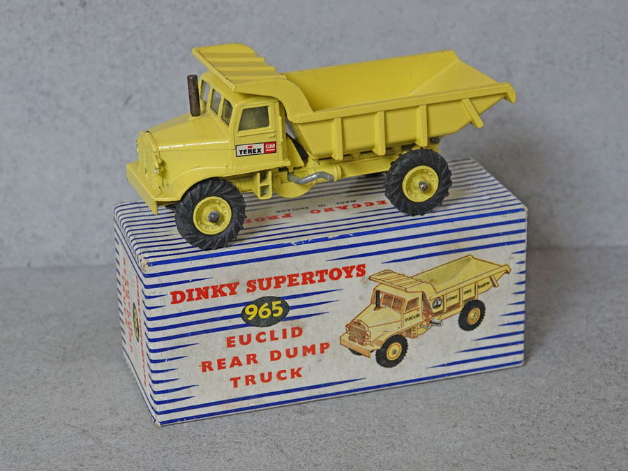 Dinky 965 Euclid rear dump truck Terex label