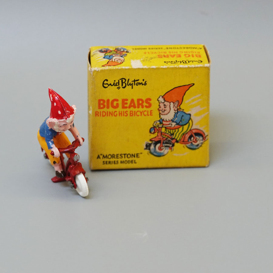 1956 Morestone Noddy`s Big Ears Riding his Bicycle Boxed Rare