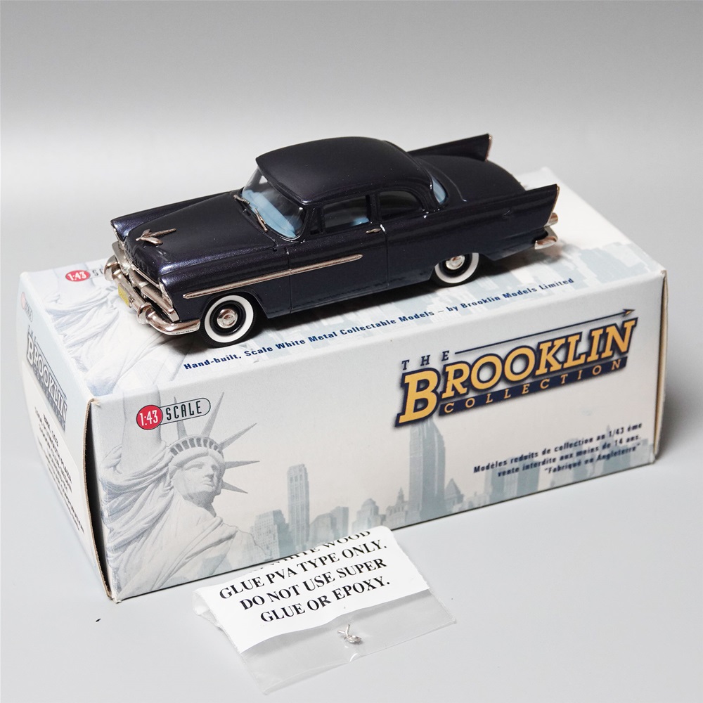 Brooklin models BRK 103 1956 Plymouth plaza 2 door club sedan