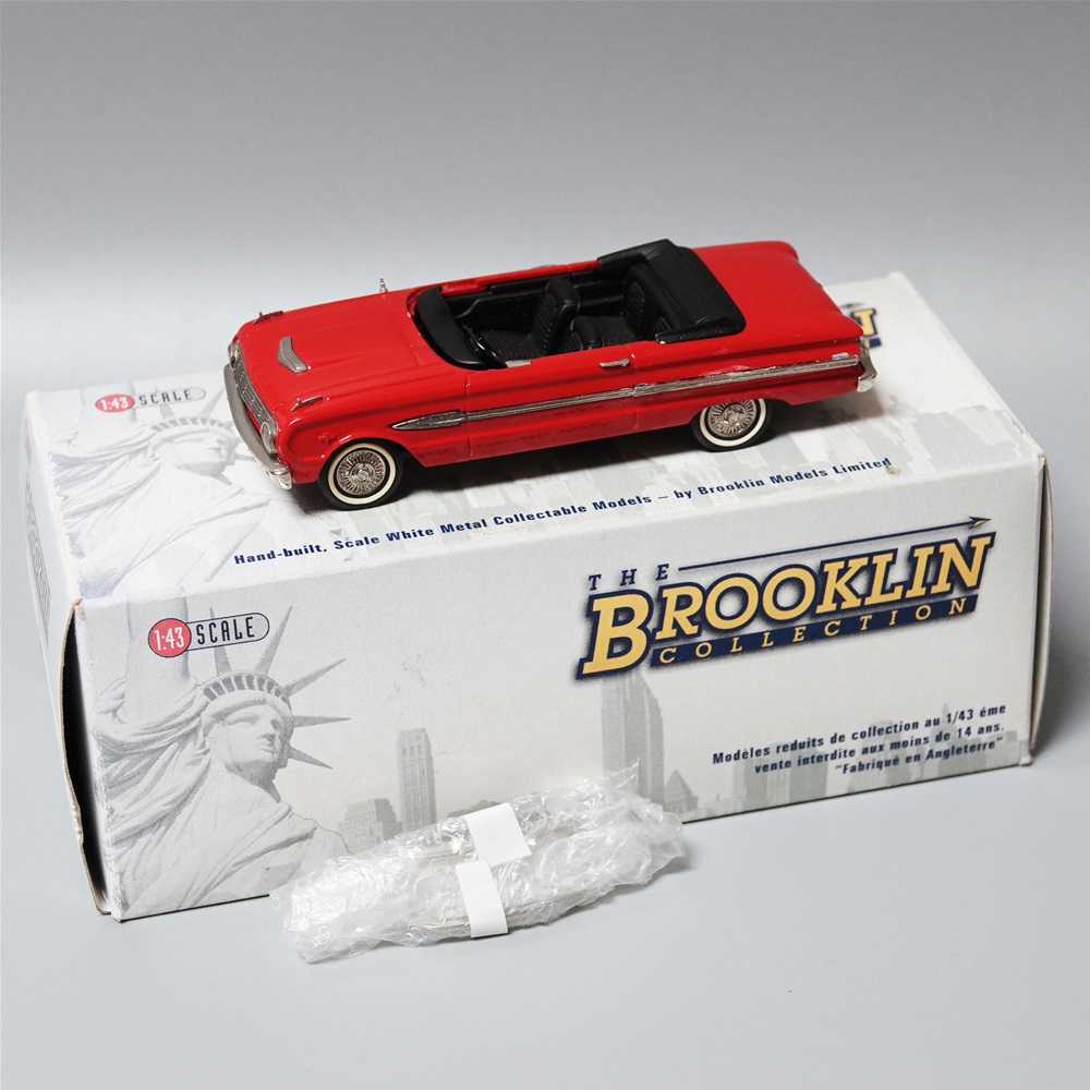 Brooklin models BRK 112 1963 Ford Falcon futura sports convertible top down