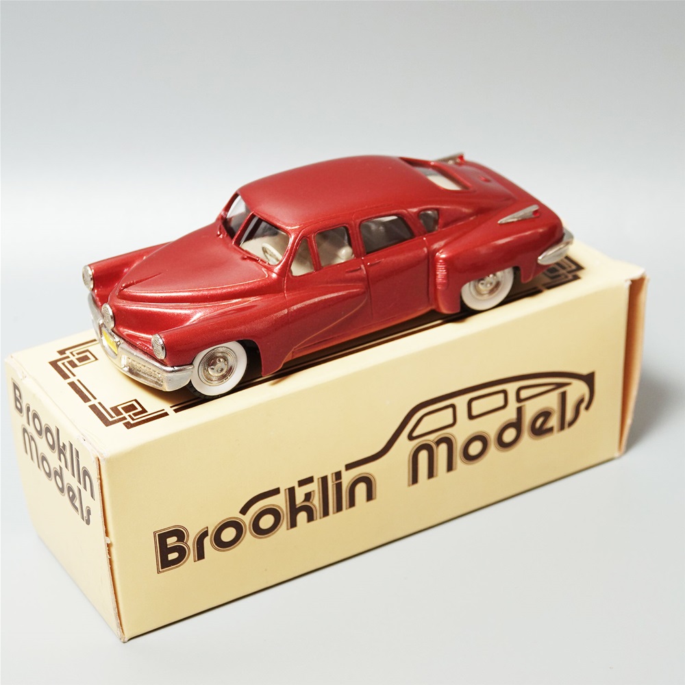 Brooklin models BRK 2 1948 Tucker 48 Torpedo in metallic red