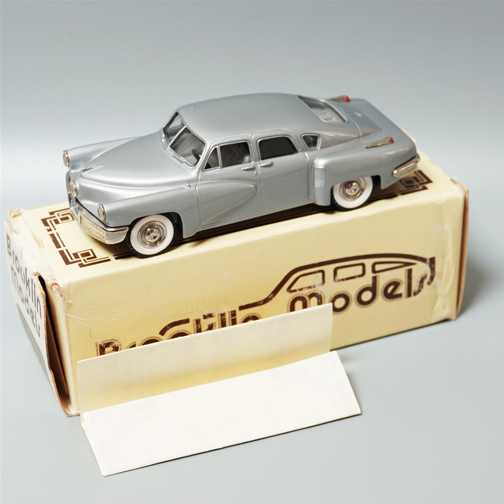 Brooklin models BRK 2X 1948 Tucker Ltd edition movie souvenir in silver