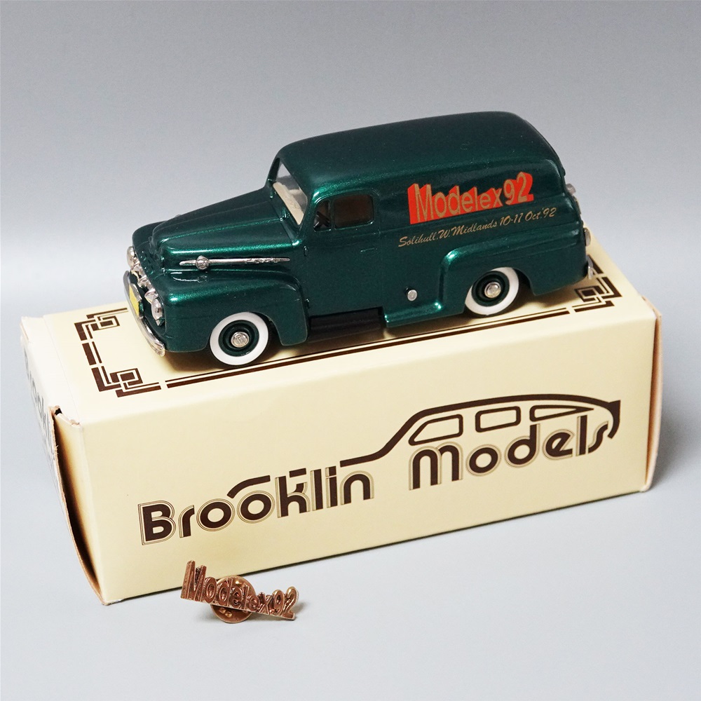 Brooklin models BRK 42X 1952 Ford F1 panel delivery Modelex 92 October