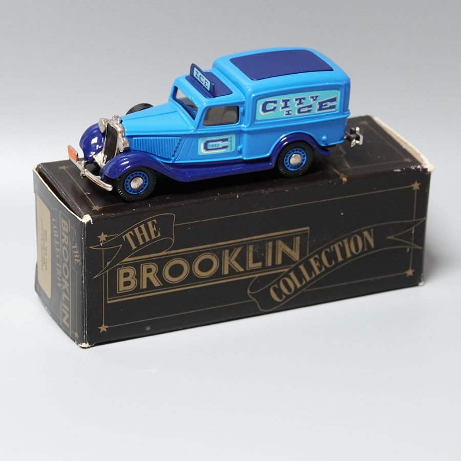 Brooklin models BRK 16a 1935 Dodge van City Ice delivery