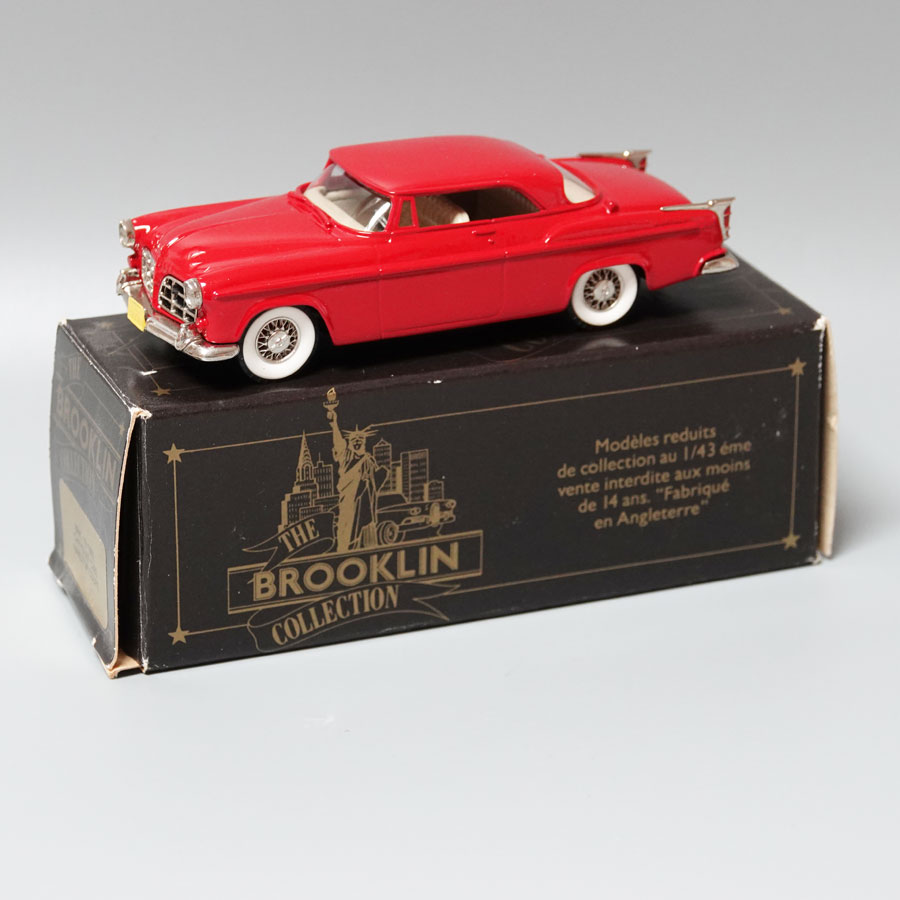Brooklin models BRK 19 1955 Chrysler C300 hardtop coupe in red