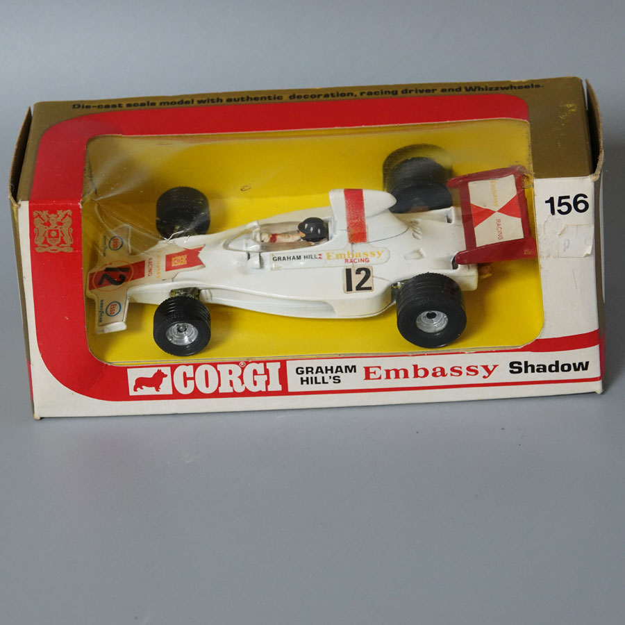 Corgi 156 Graham Hills Embassy Shadow F1 Racing Car - Die Cast 