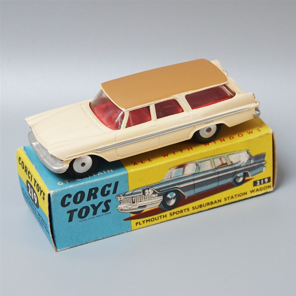 Corgi 219 Plymouth Sports Suburban station wagon (Scarce)