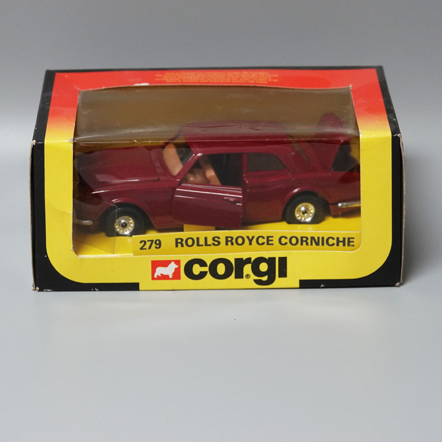 Corgi 279 Rolls Royce Corniche maroon