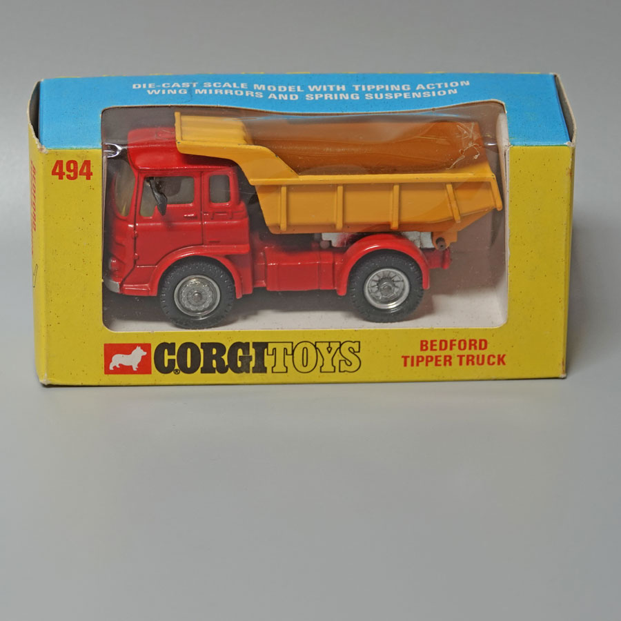 Corgi 494 Bedford tipper truck