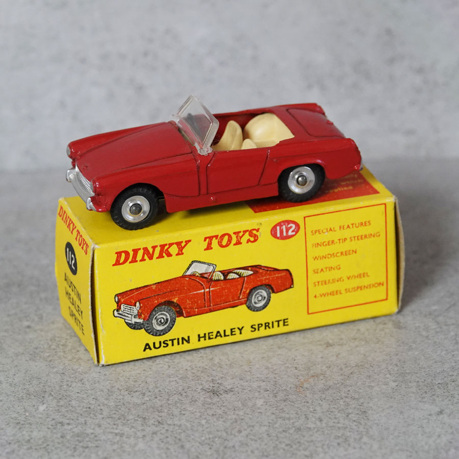 Dinky 112 Austin Healey Sprite in Red