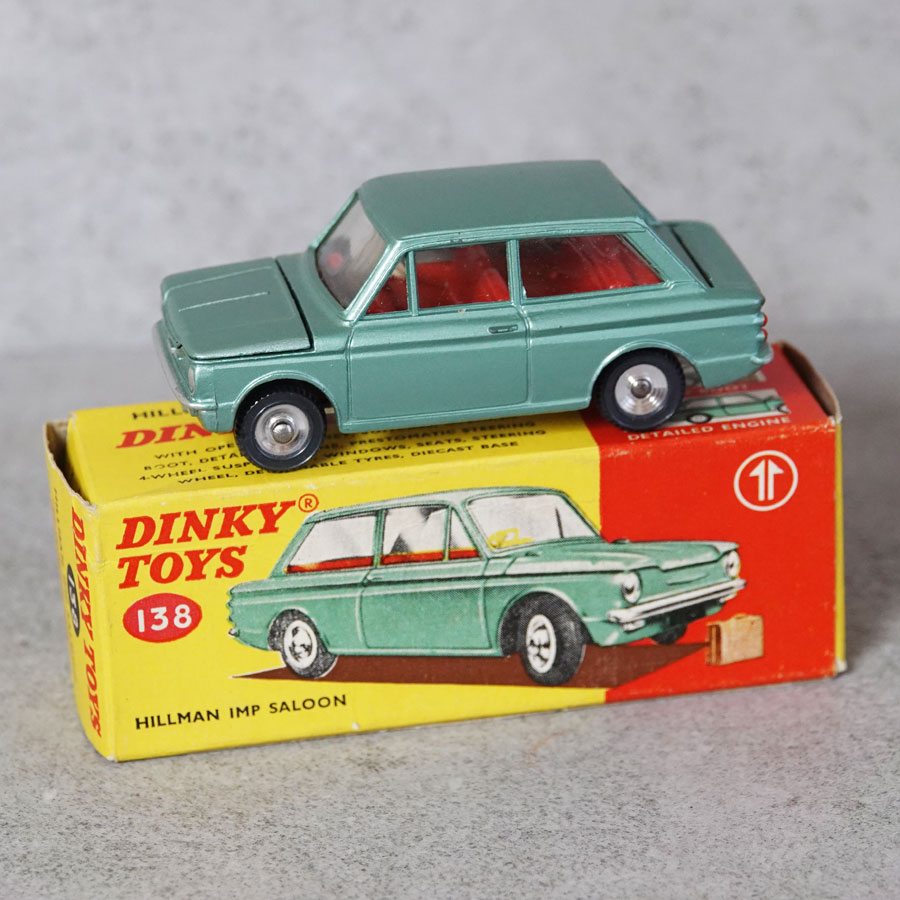 Dinky 138 Hillman Imp Saloon Metallic Green 