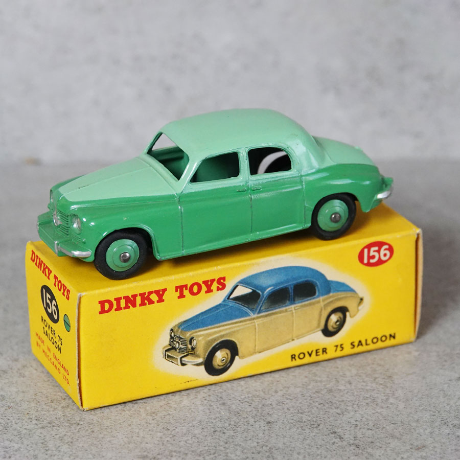 Dinky 156 Rover 75 Saloon Two-Tone Green Version