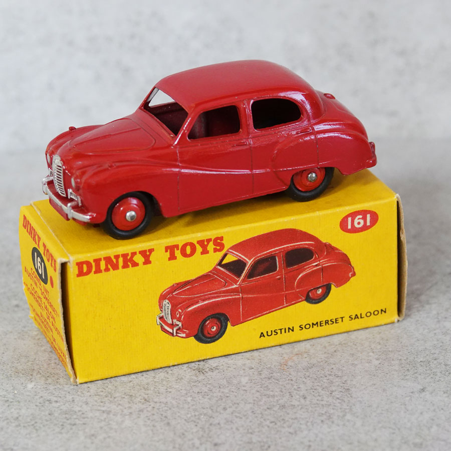 Dinky 161 Austin Somerset Saloon in Red With Red Hubs