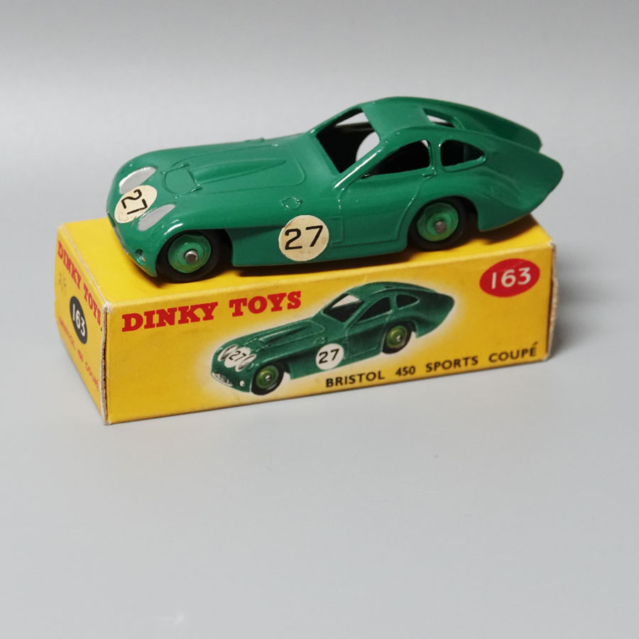 Dinky 163 Bristol 450 Sports Coupe Green