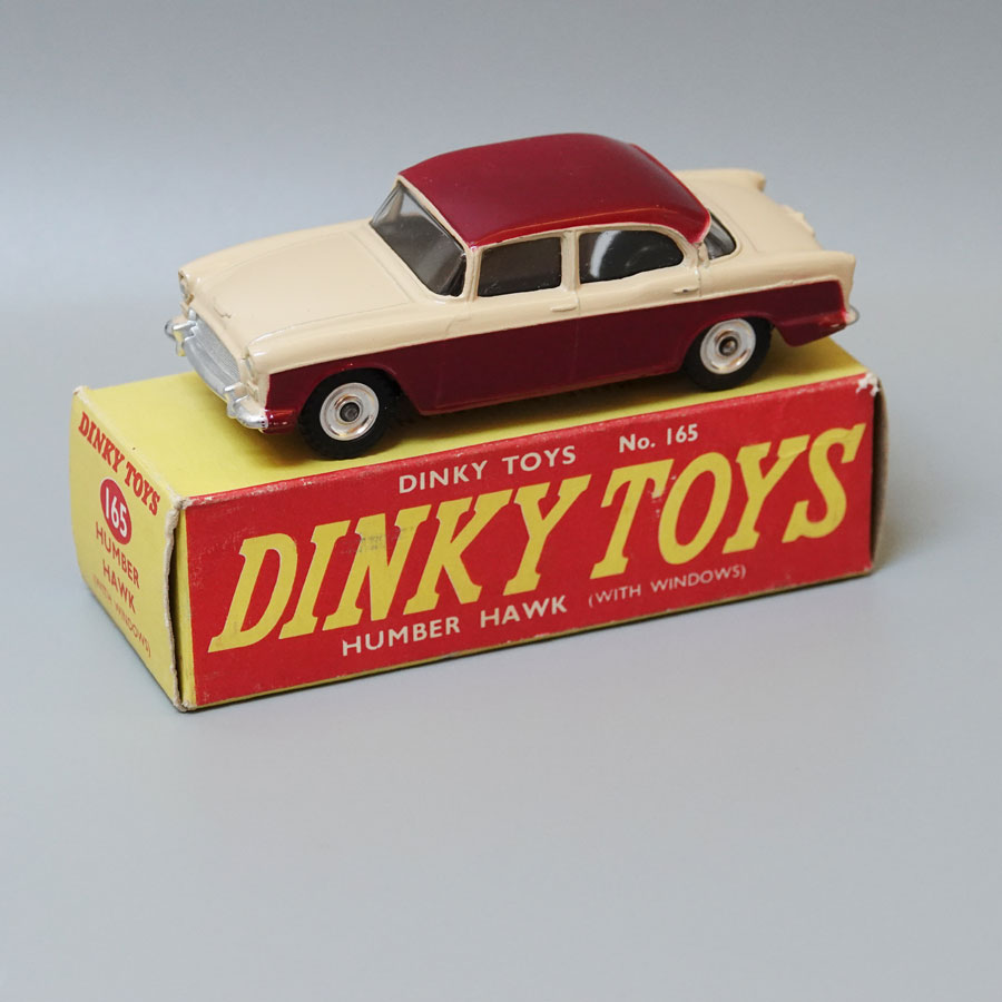 Dinky 165 Humber Hawk maroon - cream