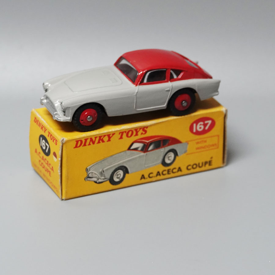 Dinky 167 A.C Aceca coupe red-grey