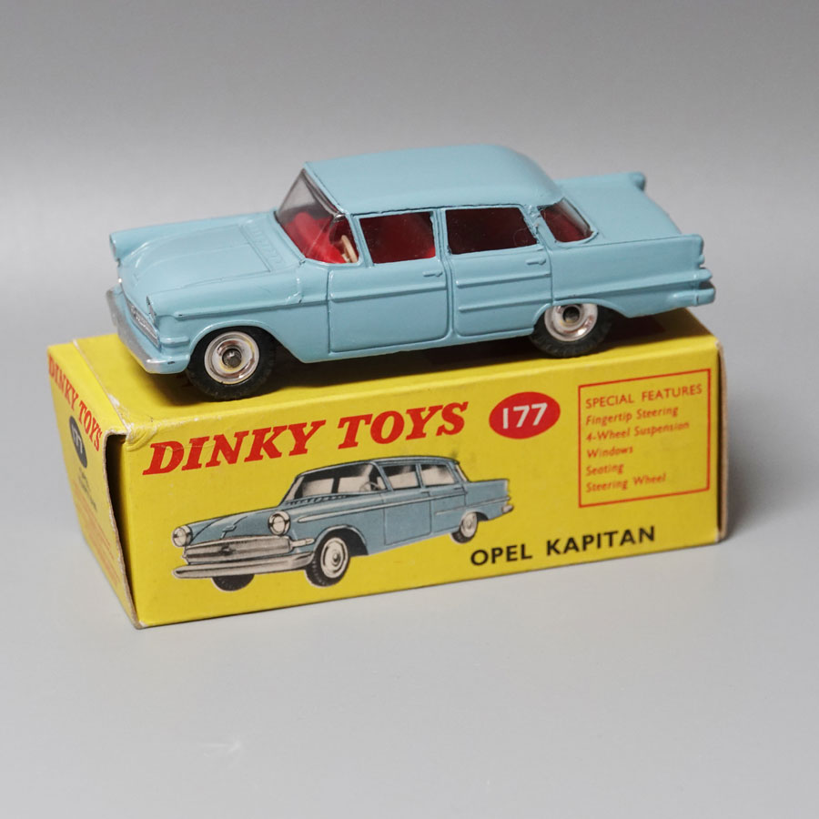 Dinky 177 Opel Kapitan pale blue