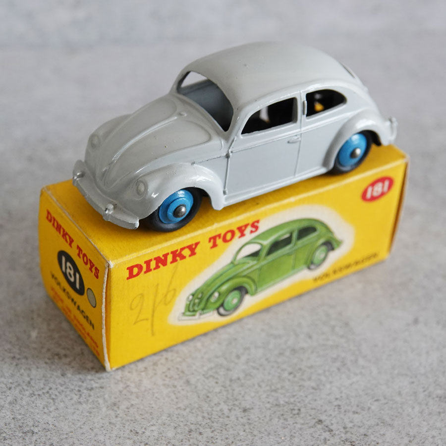 Dinky 181 Volkswagen in Light Grey