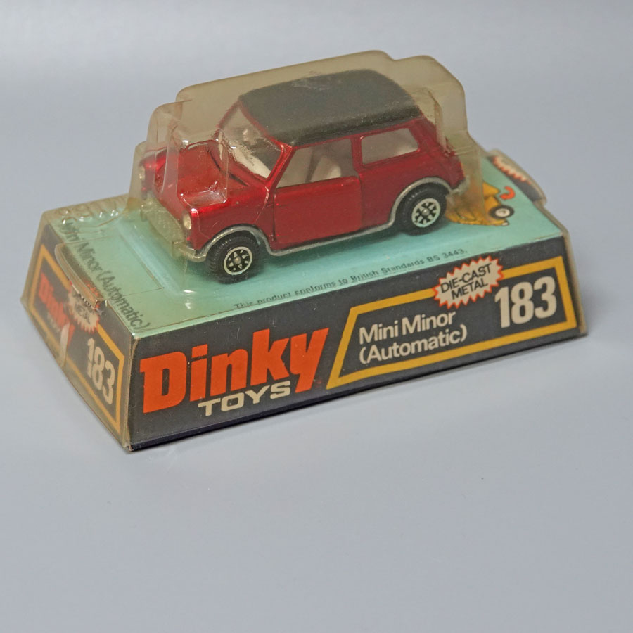 Dinky 183 Mini Minor metallic red