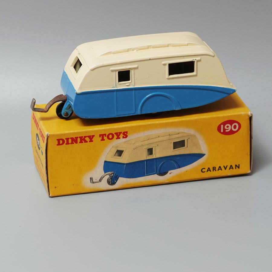 Dinky 190 Caravan blue and cream