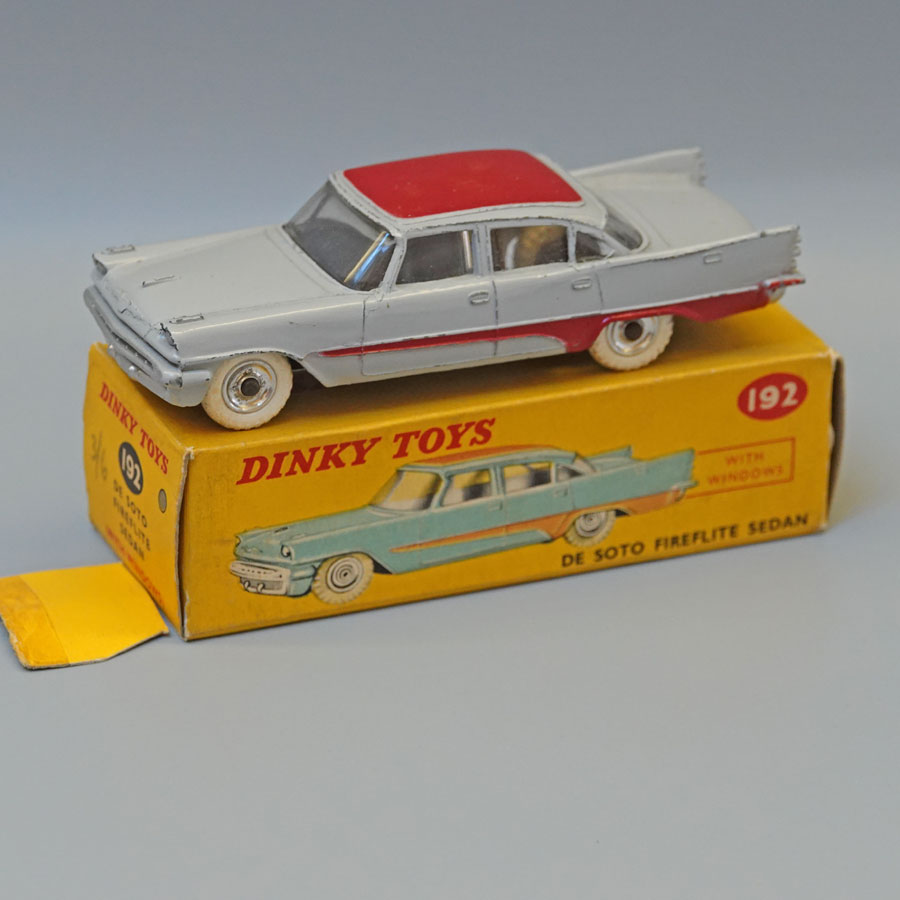 Dinky 192 De Sotto Fireflite Sedan grey picture box