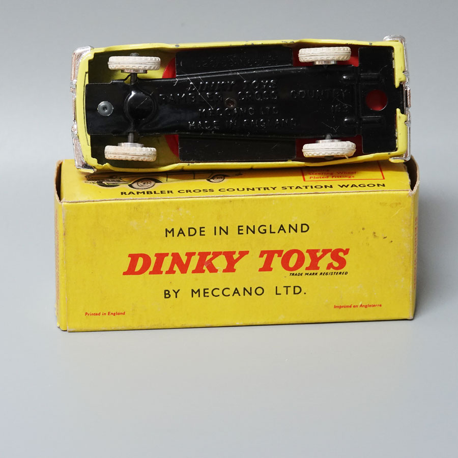 Dinky Toys GB N°193 Rambler Station Wagon 1/43 - Jaune, Boîte D'origine, Peu Sorti