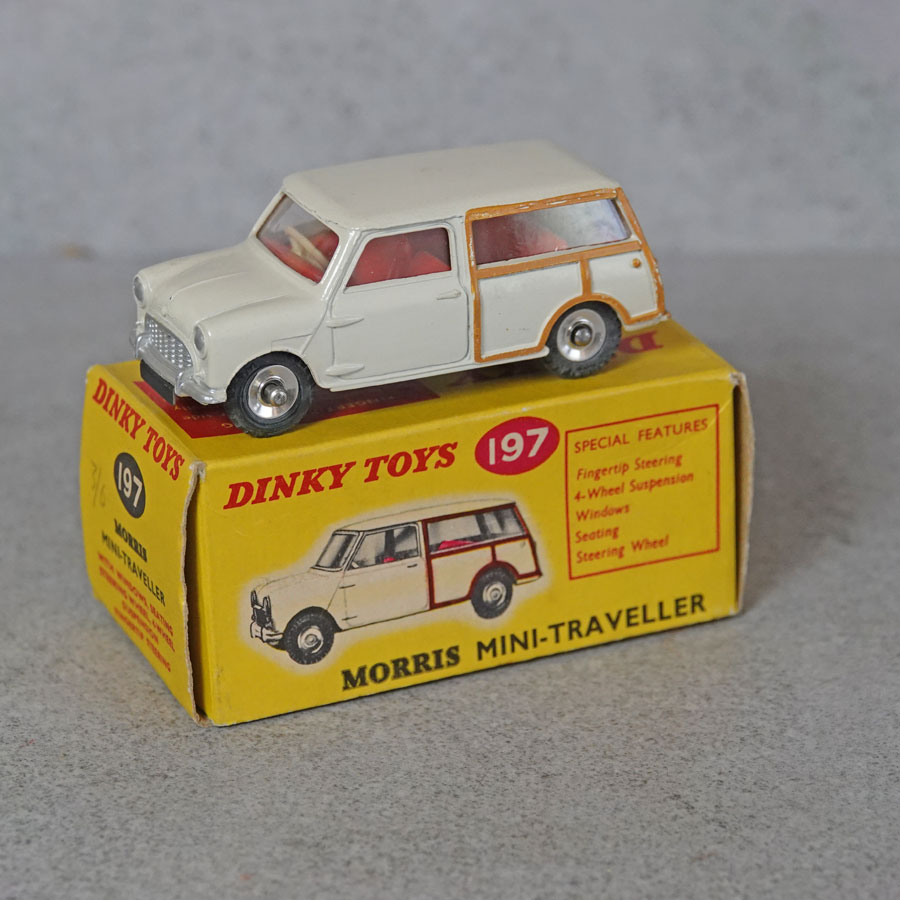 Dinky 197 Morris Mini-Traveller Ivory
