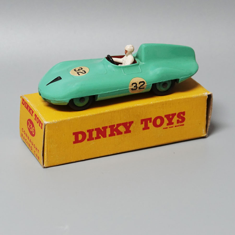 Dinky 236 Connaught Racing Car Green Green Hubs