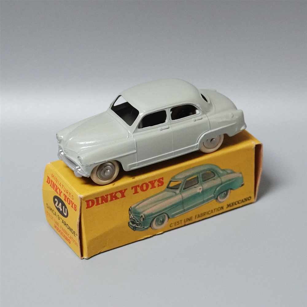 Dinky 24u Simca 9 Aronde in grey/green