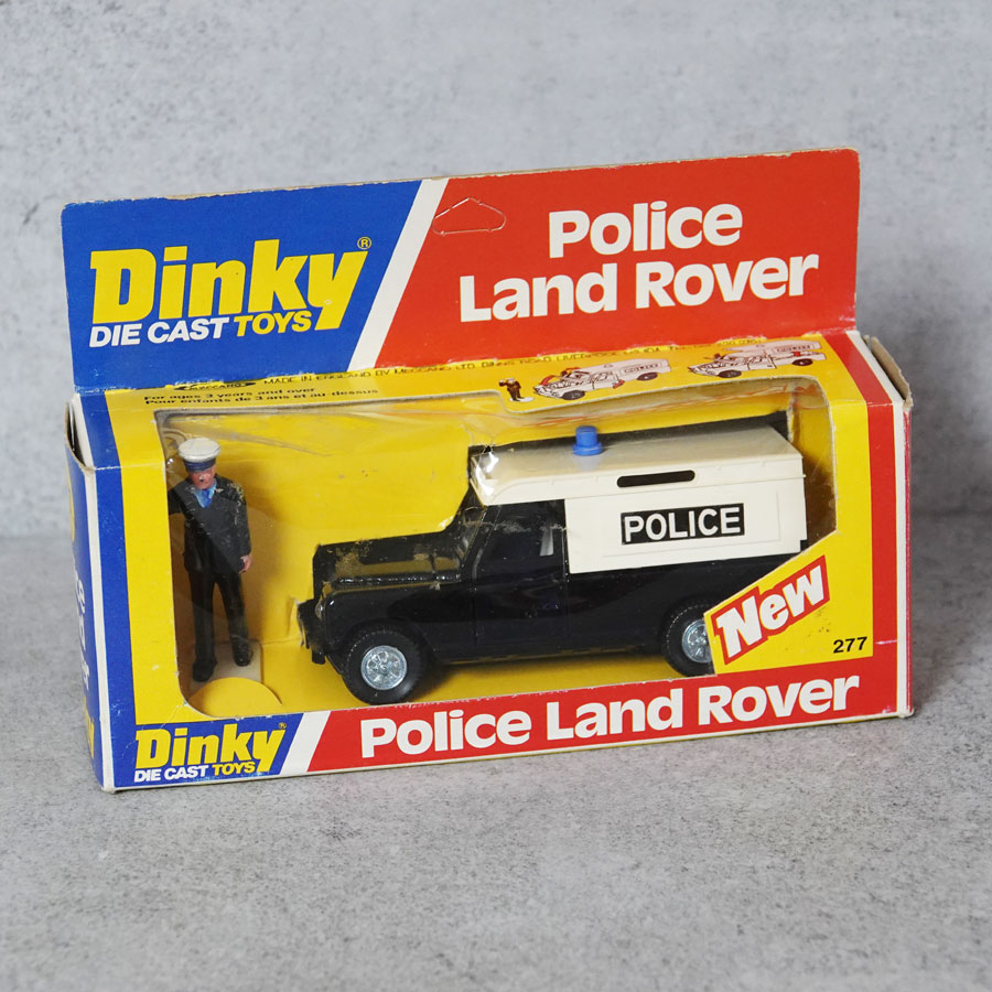 Dinky 277 Police Land Rover plastic front box