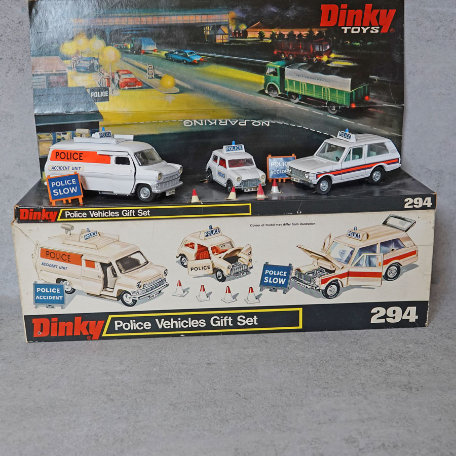 Dinky 294 Police Vehicle Gift Set white box