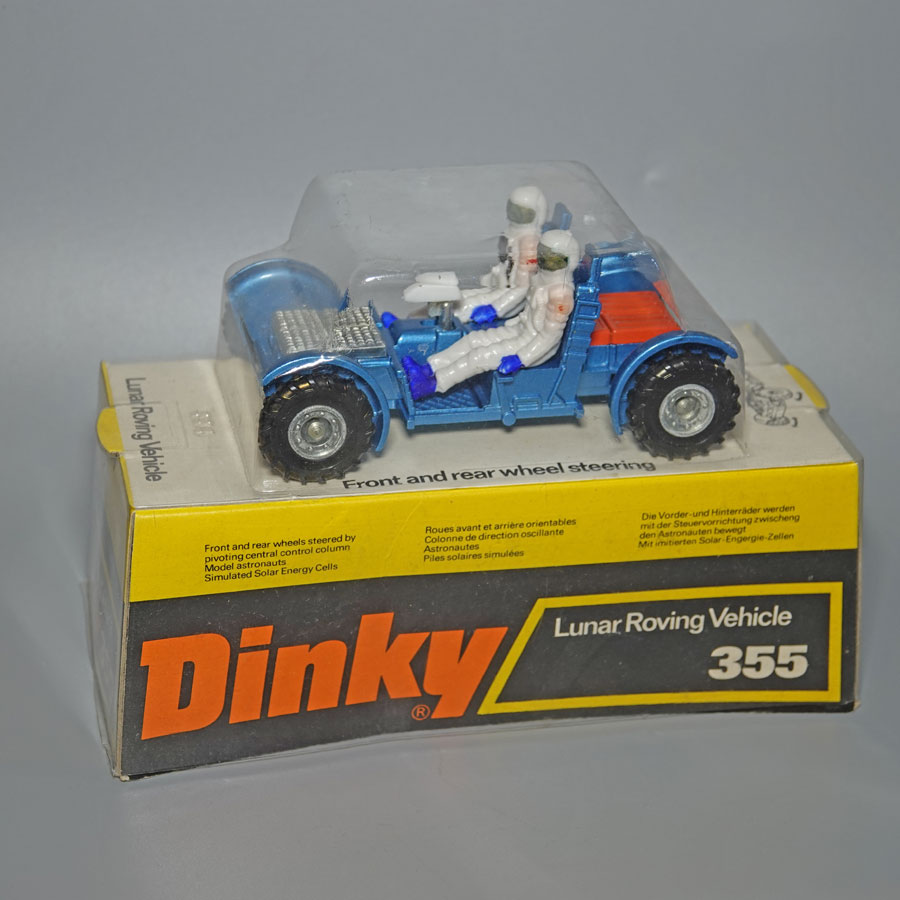 Dinky 355 Lunar Roving Vehicle metallic blue