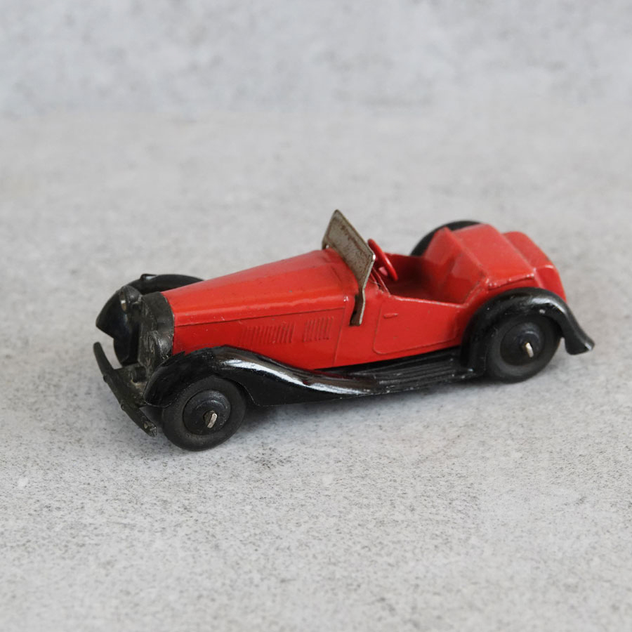 Dinky 36E British Salmson Two-Seater Sports Car red -black