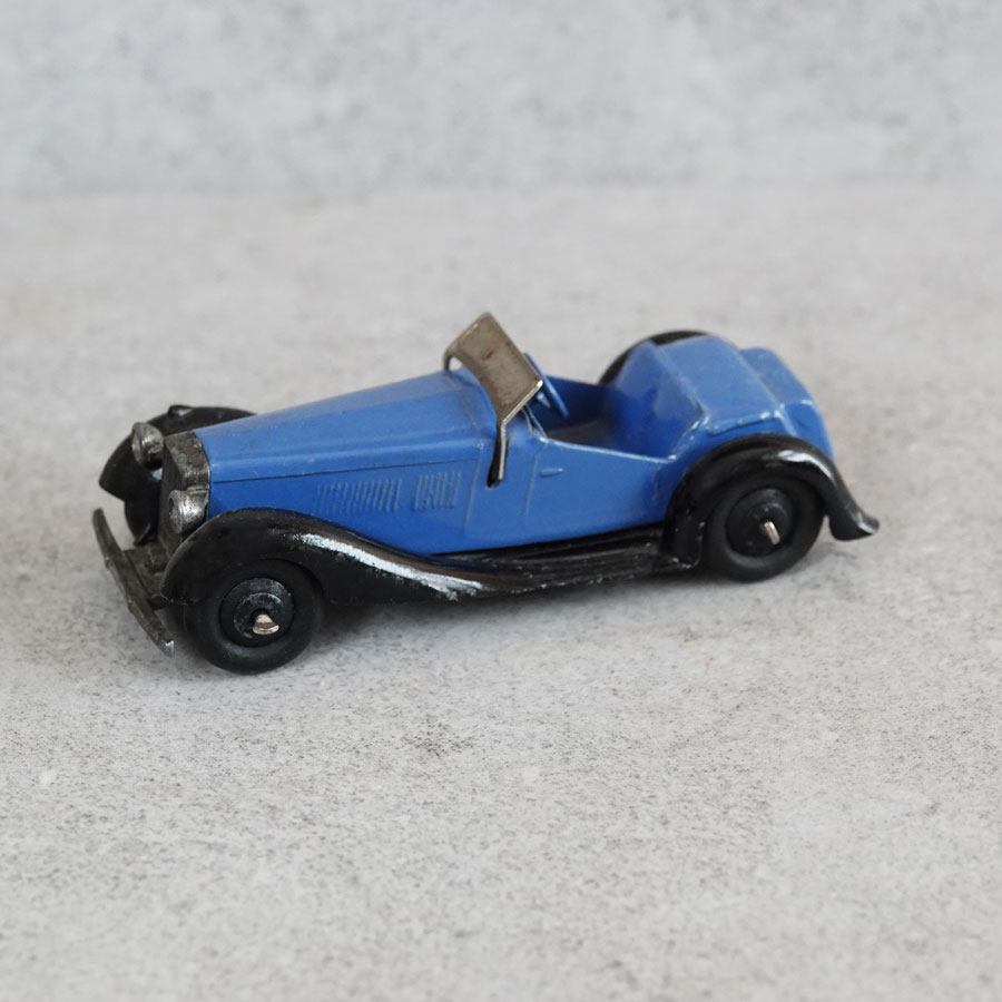 Dinky 36E British Salmson Two-Seater Sports Car Sax blue - black