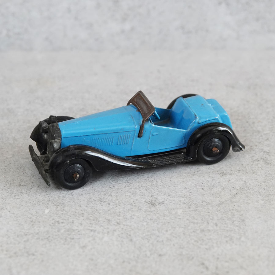 Dinky 36E British Salmson Two-Seater Sports Car sky blue - black