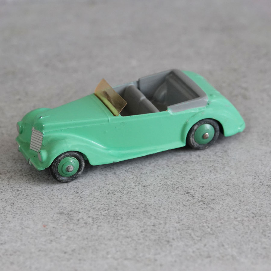 Dinky 38E Armstrong Siddeley mid green grey seat green hubs