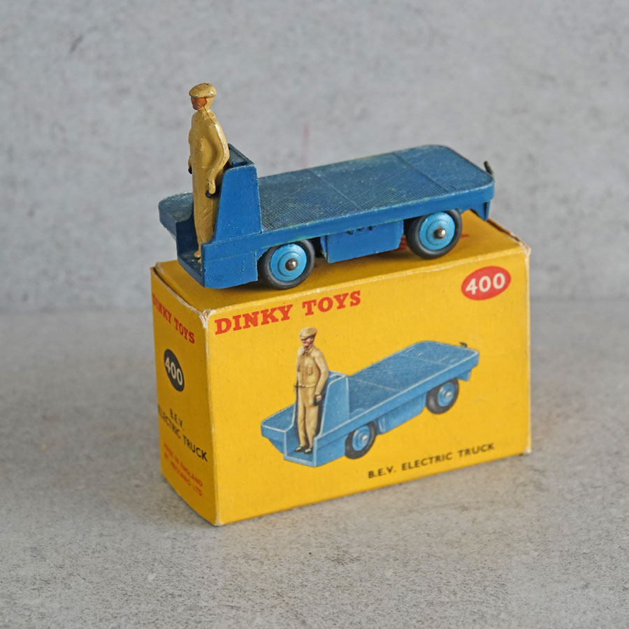 Dinky 400 B.E.V. Electric Truck dark blue