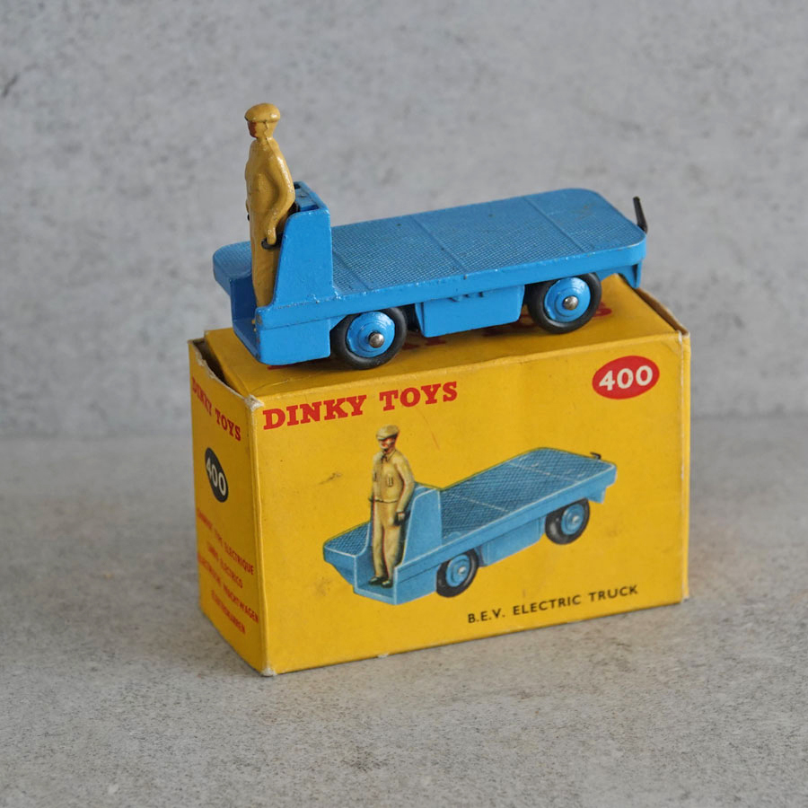 Dinky 400 B.E.V. Electric Truck light blue