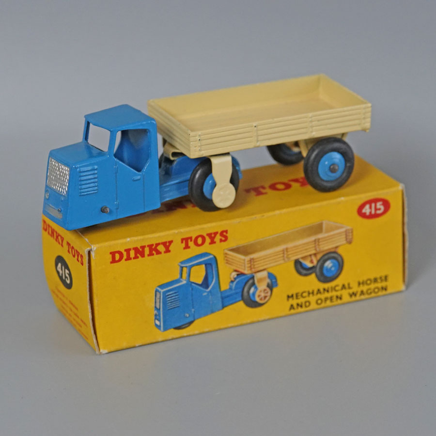 Dinky 415 Mechanical Horse & Open Wagon