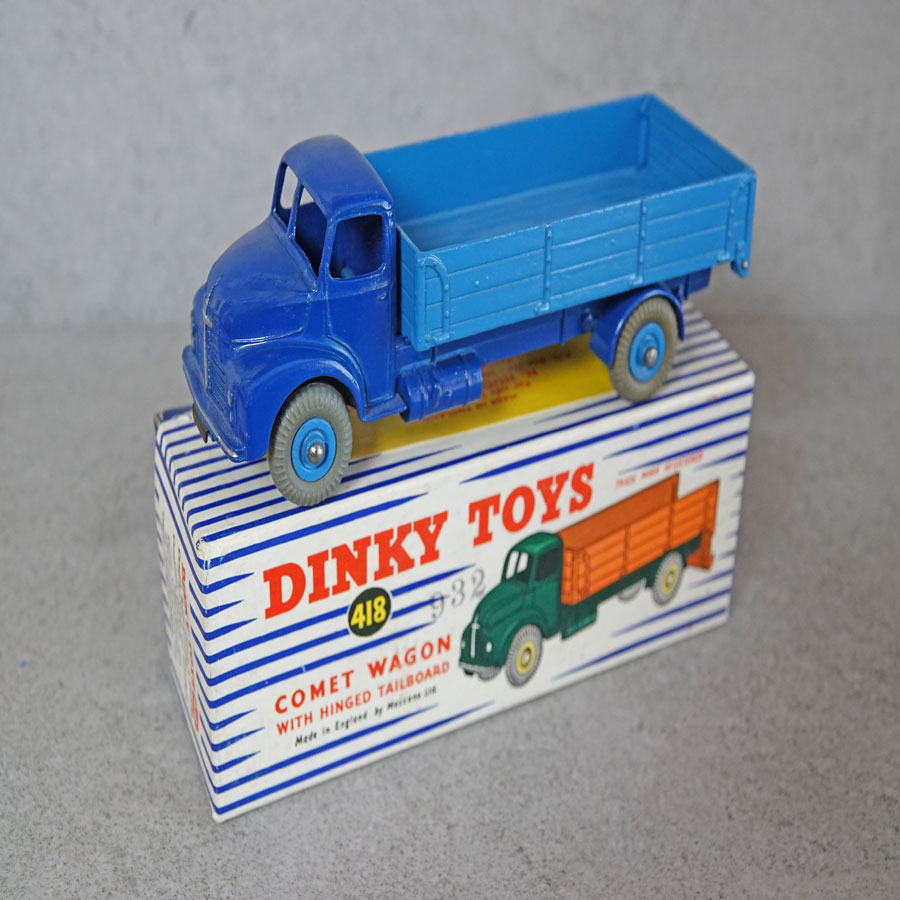Dinky 418 Comet Wagon With Hinged Tailboard Two Tone Blue