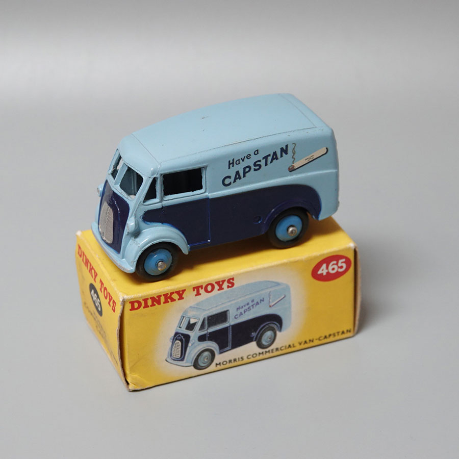 Dinky 465 Capstan Morris Commercial in Blue 