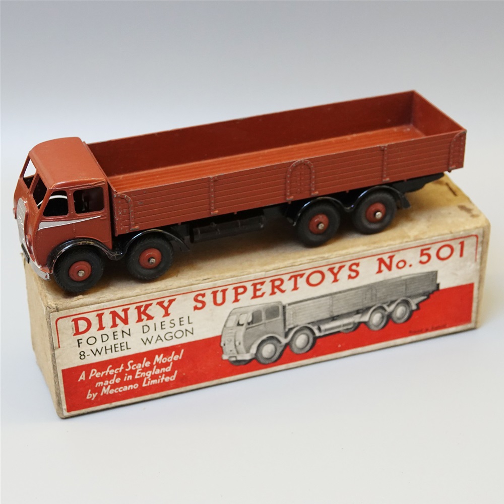 Dinky 501 Foden 8-wheel diesel wagon