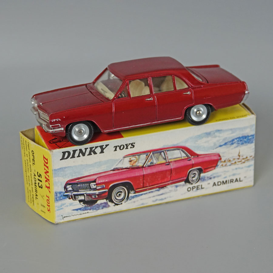 Dinky 513 Opel Admiral metallic red 