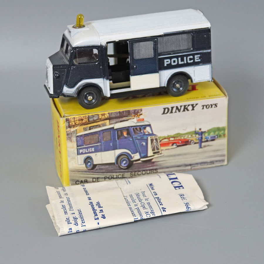 Dinky 566 Citroen H Currus Van POLICE