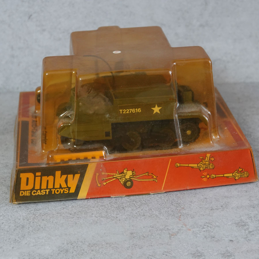 Dinky 619 Bren gun carrier with anti-tank gun bubble box