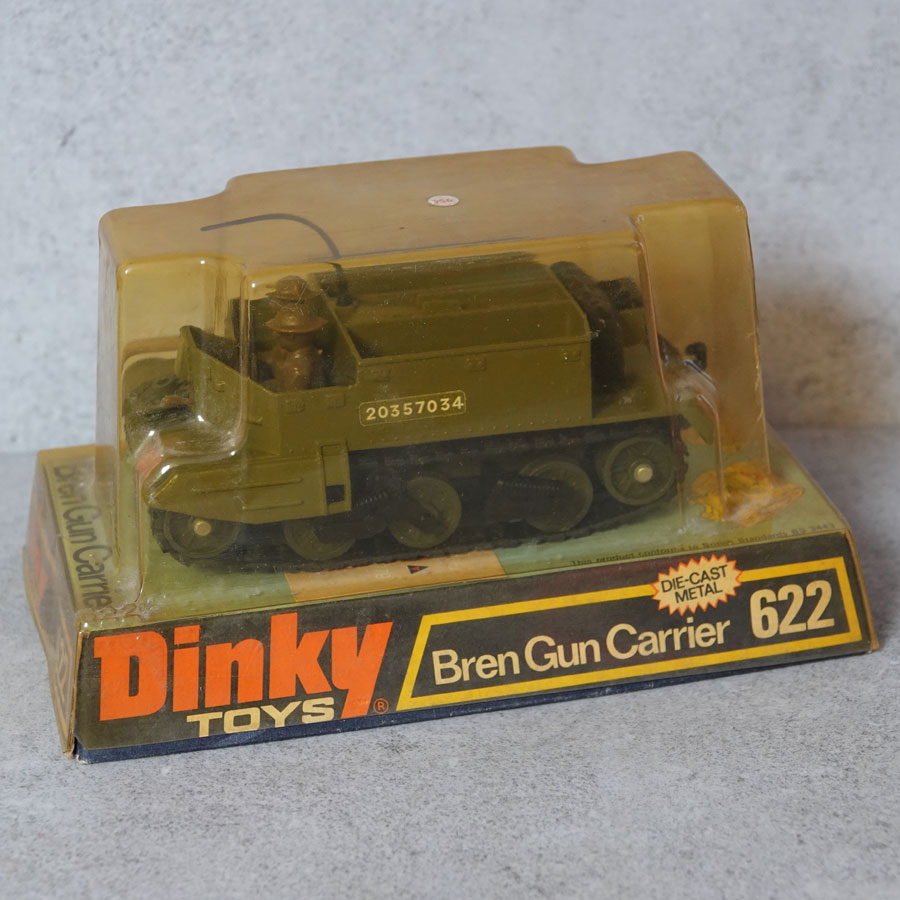 Dinky 622 Bren gun carrier bubble box