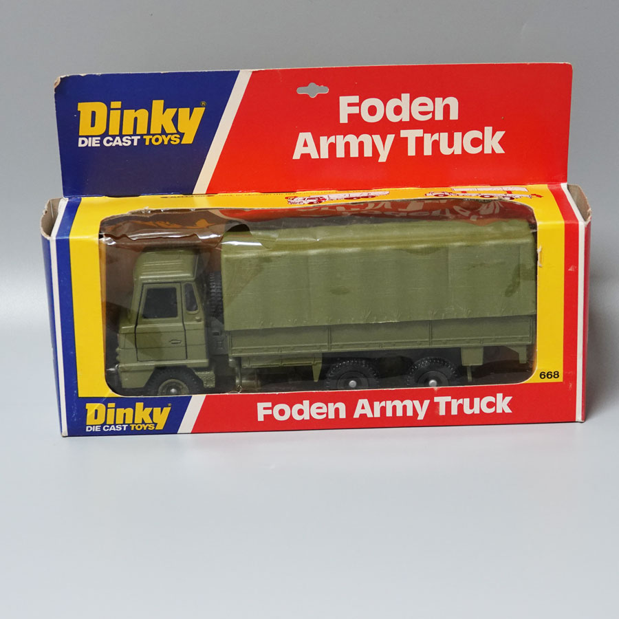 Dinky 668 Foden Army truck 