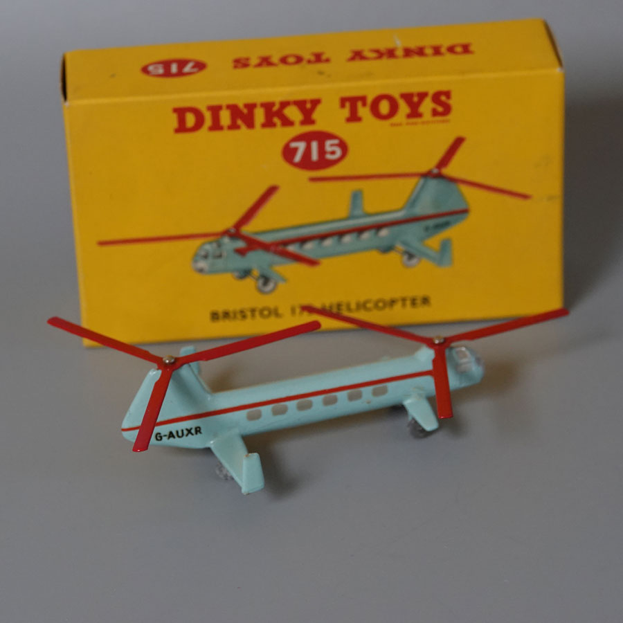 Dinky 715 Bristol 173 Helicopter
