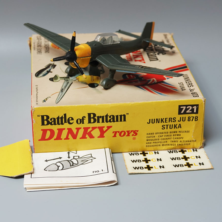Dinky 721 Battle of Britain Junkers JU 87B Stuka #1