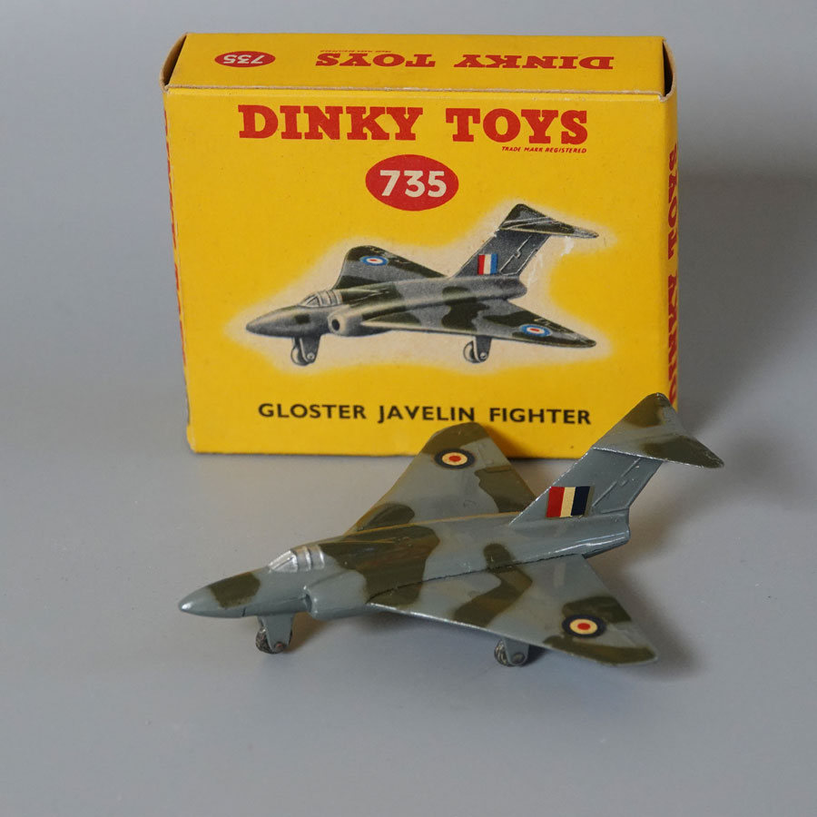 Dinky 735 Gloster Javelin Fighter